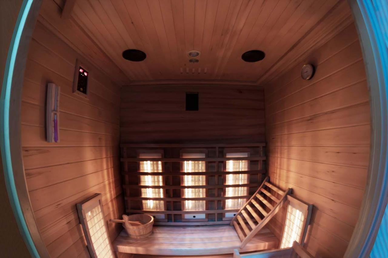 La Kaz Rhumantique Sauna And Spa Privatif La Rivière-Saint-Sauveur エクステリア 写真