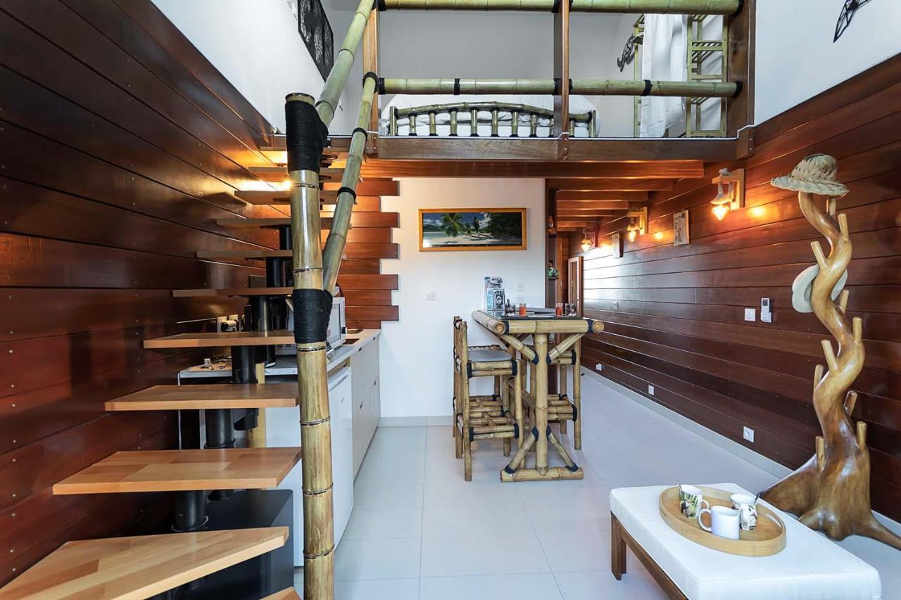 La Kaz Rhumantique Sauna And Spa Privatif La Rivière-Saint-Sauveur エクステリア 写真
