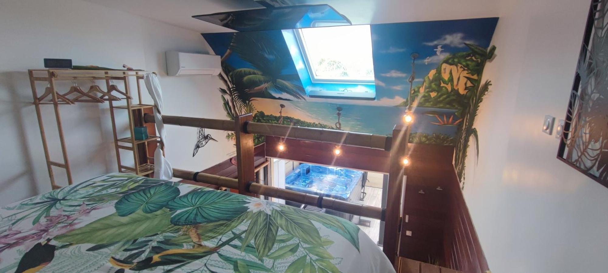 La Kaz Rhumantique Sauna And Spa Privatif La Rivière-Saint-Sauveur エクステリア 写真